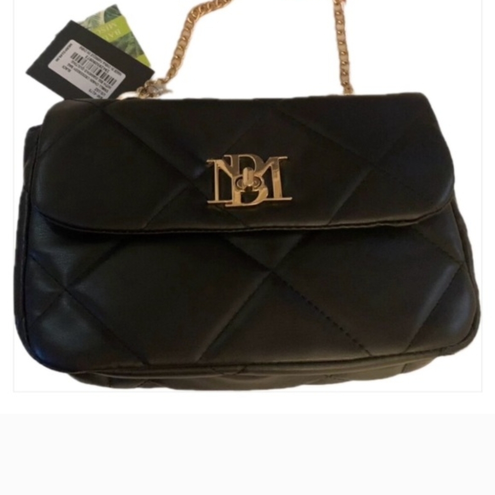 Black Quilted Shoulder Bag